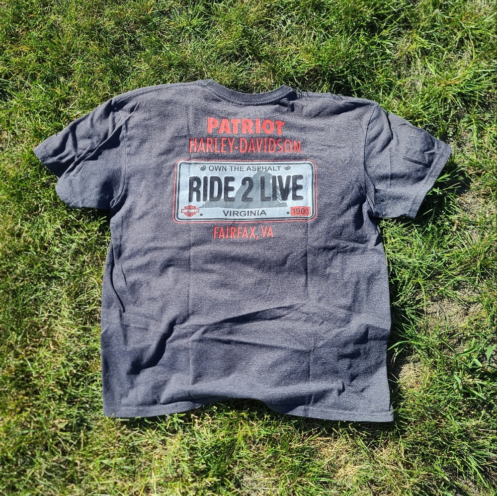 Fairfax Virginia Harley Davidson T Shirt